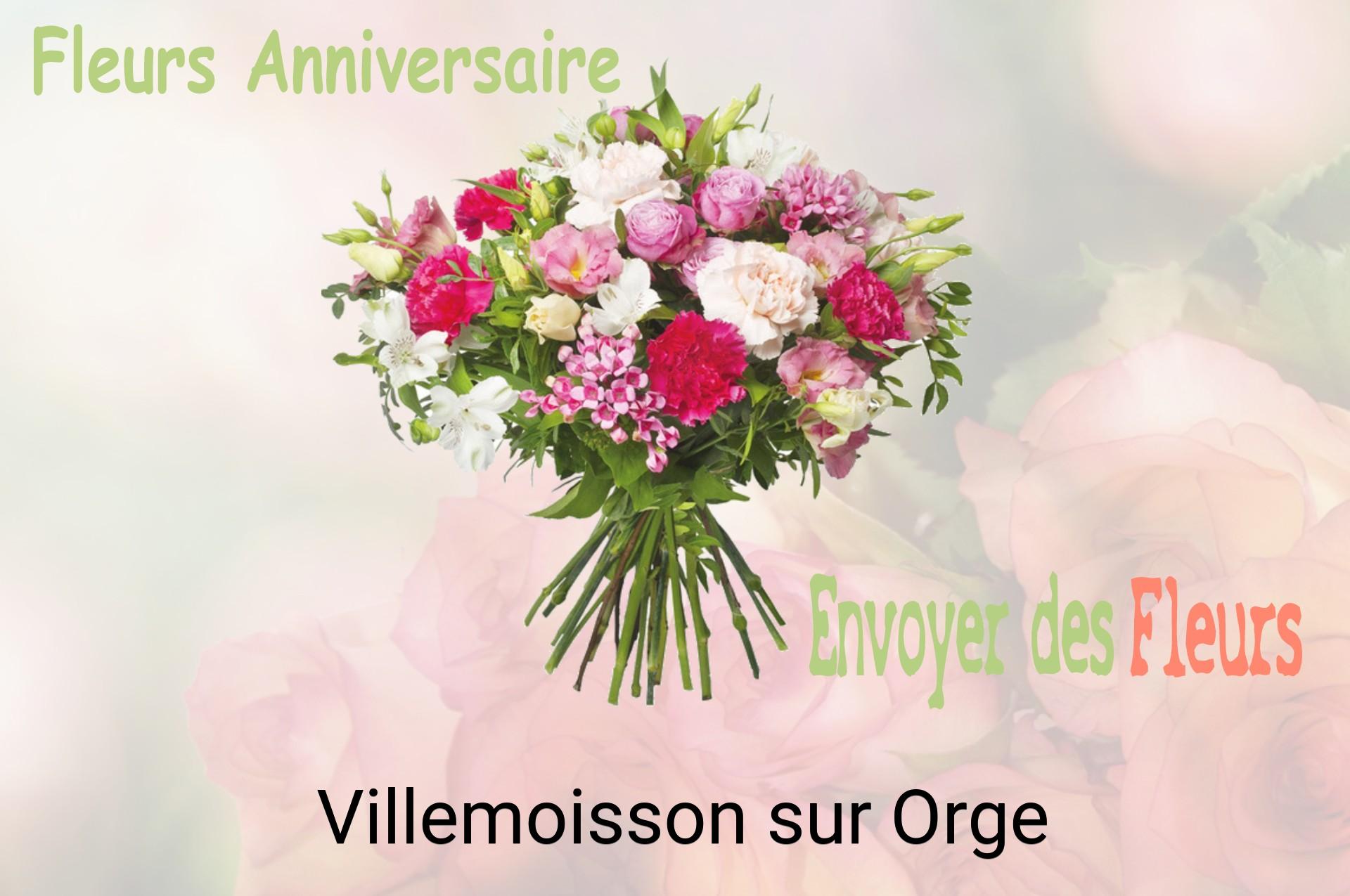 Bouquet de fleurs d’anniversaire livré à Villemoisson-sur-Orge