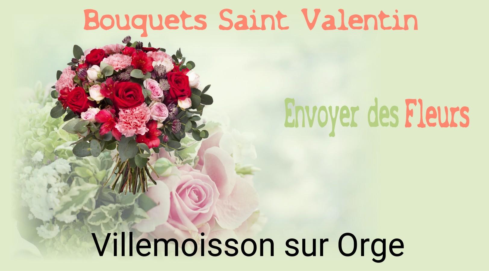 Roses de Saint-Valentin livrées à Villemoisson-sur-Orge